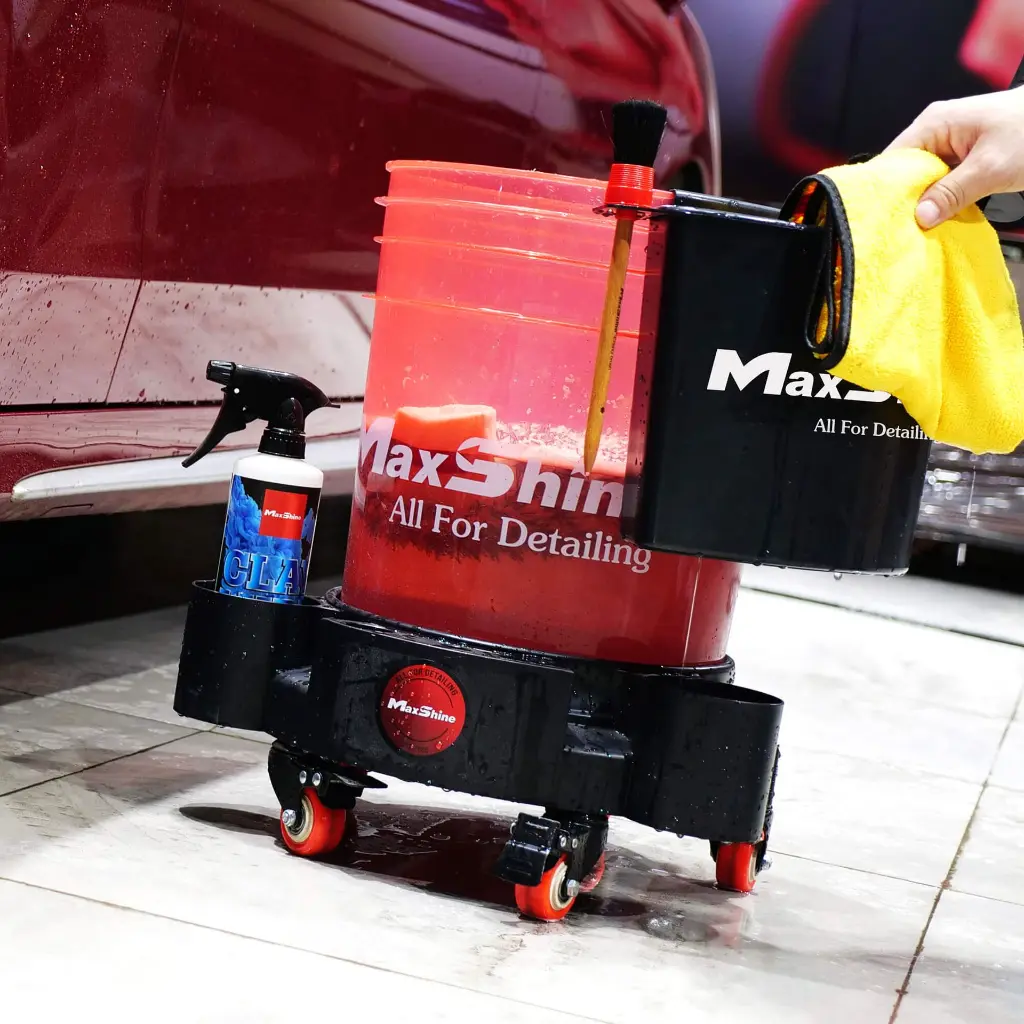 MAXSHINE DETAILING BUCKET CADDY - Auto mazgāšanas spaiņa kabata3.webp