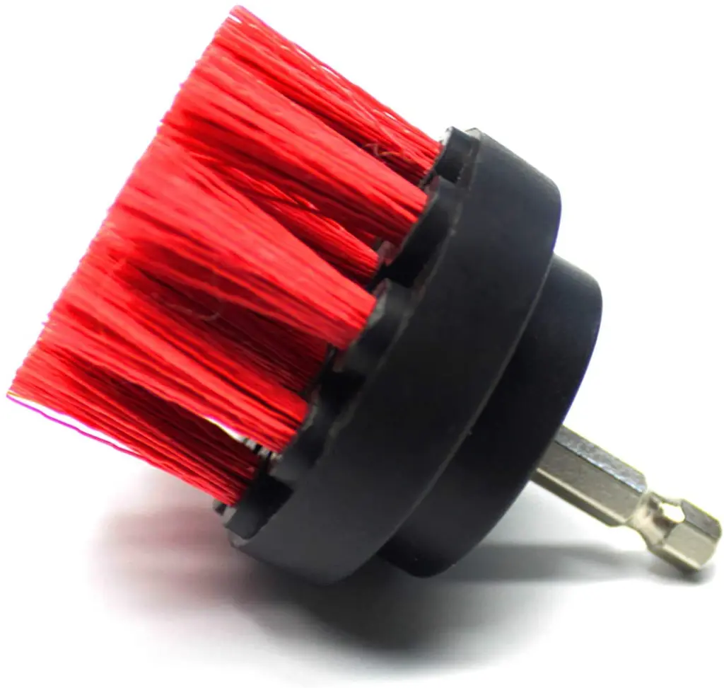 MAXSHINE BRUSH RED MEDIUM 50mm (Drill Attachment) - Birste2.webp