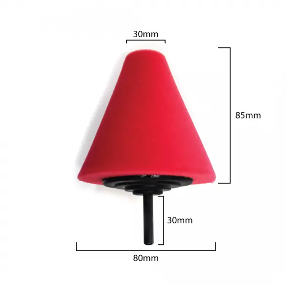 MAXSHINE FOAM POLISHING CONE 80mm - Pulēšanas konuss2.webp