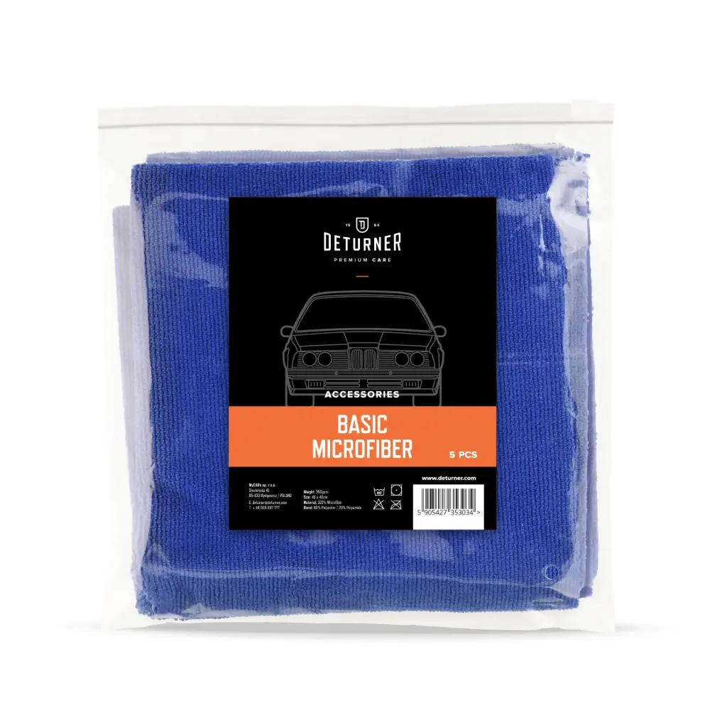 DETURNER BASIC MICROFIBER 40x40cm 5pcs