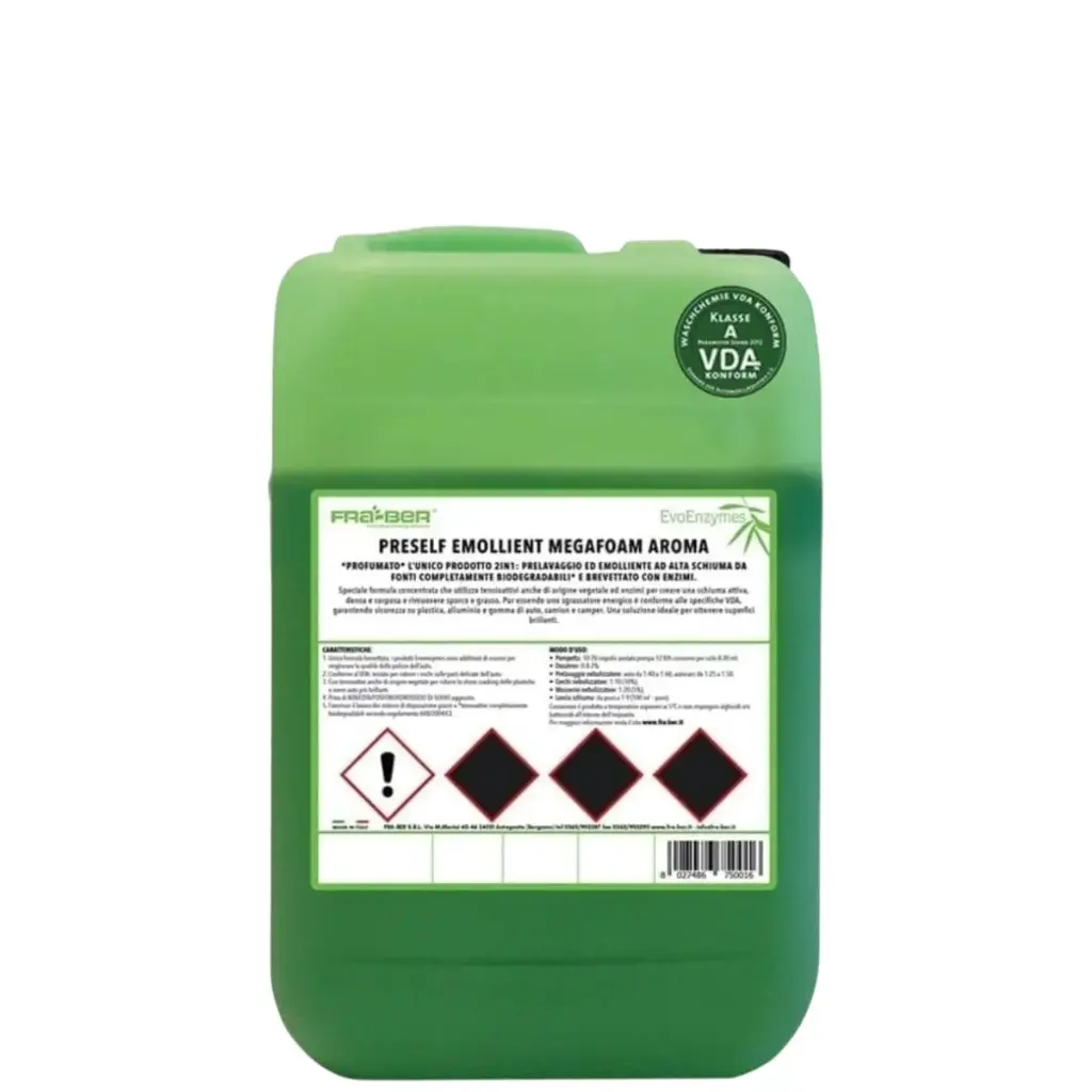 FRA-BER GREEN LINE PRESELF EMOLLIENT MEGAFOAM EXTREME(concentrate) Prewash