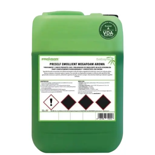 FRA-BER GREEN LINE PRESELF EMOLLIENT MEGAFOAM EXTREME(concentrate) Prewash (25Kg)
