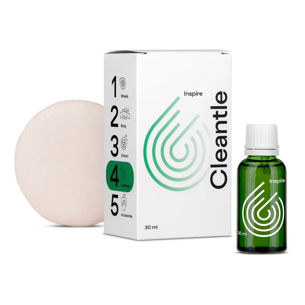 CLEANTLE INSPIRE SET 30ml  Virsbūves keramiskais pārklājums
