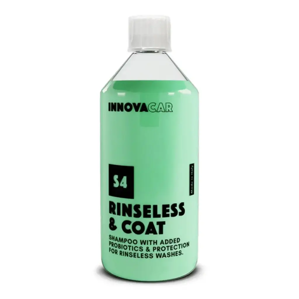 INNOVACAR S4 RINSELESS & COAT 1L (koncentrāts) Bezūdens mazgāšanas līdzeklis