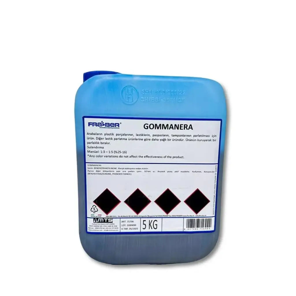 FRA-BER GOMMANERA BLU 5kg (koncentrāts) Riepu spīdums