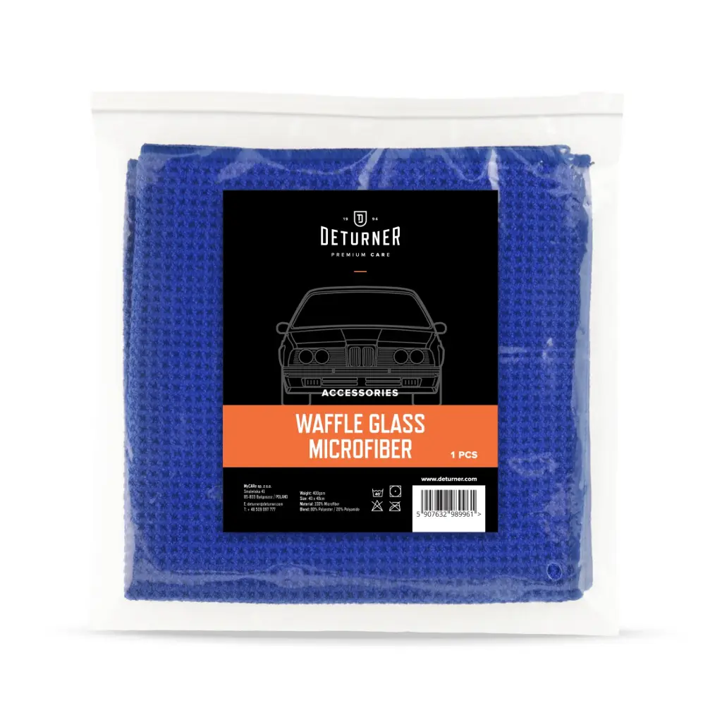 DETURNER WAFFLE GLASS TOWEL 40x40cm