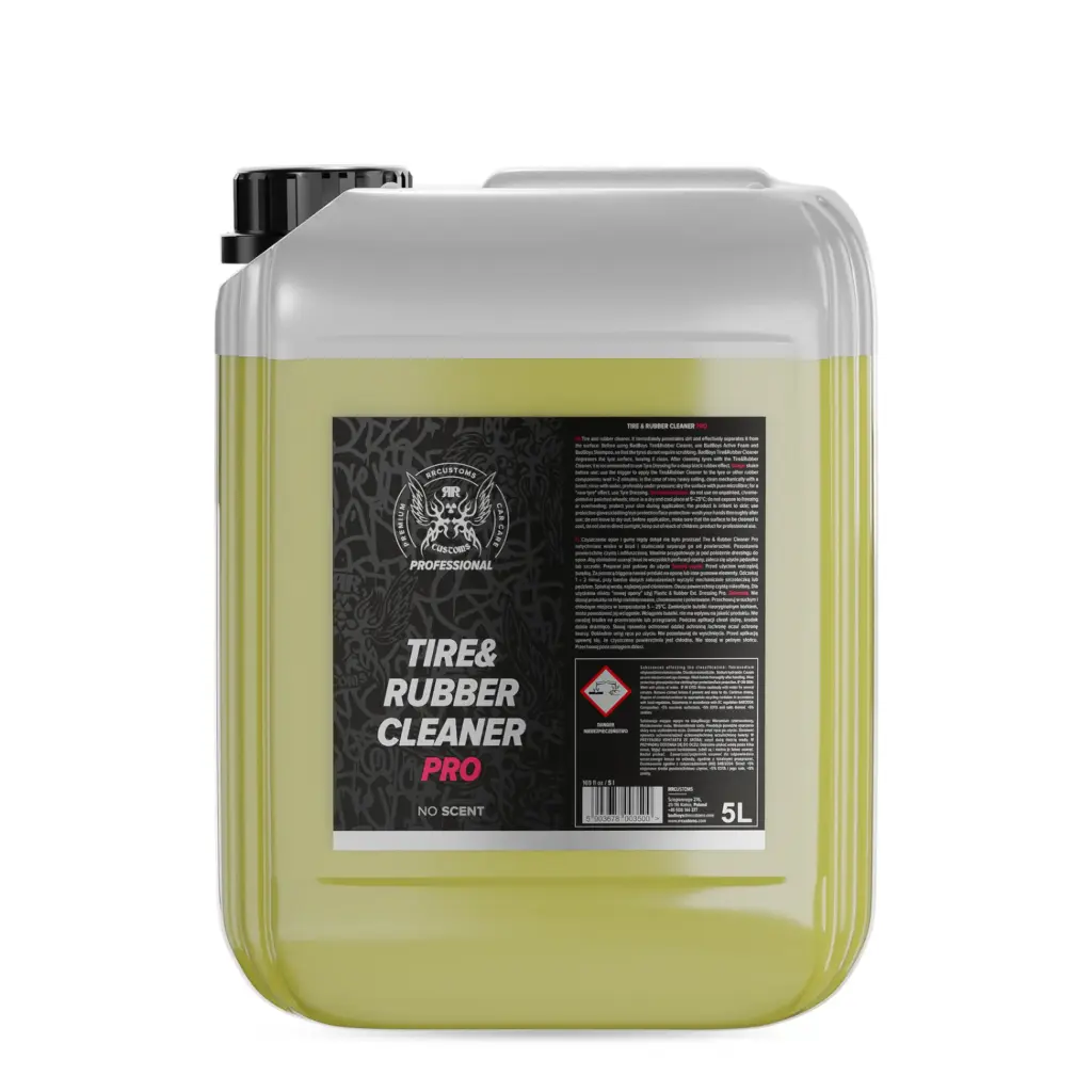 BAD BOYS PRO TIRE & RUBBER CLEANER 5L Riepu un gumijas tīrīšanas līdzeklis