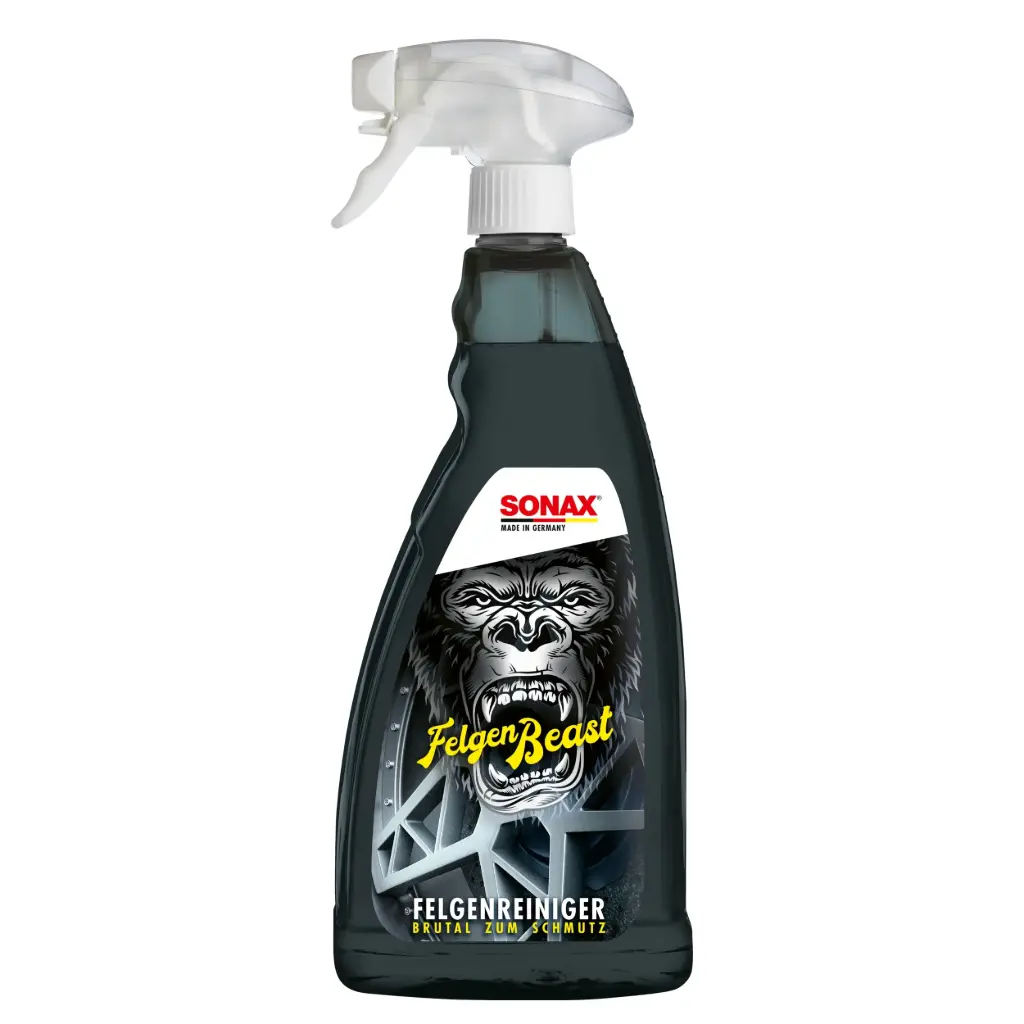 SONAX WHEEL CLEANER WHEEL BEAST 1L Disku tīrītājs un atdzelžotājs