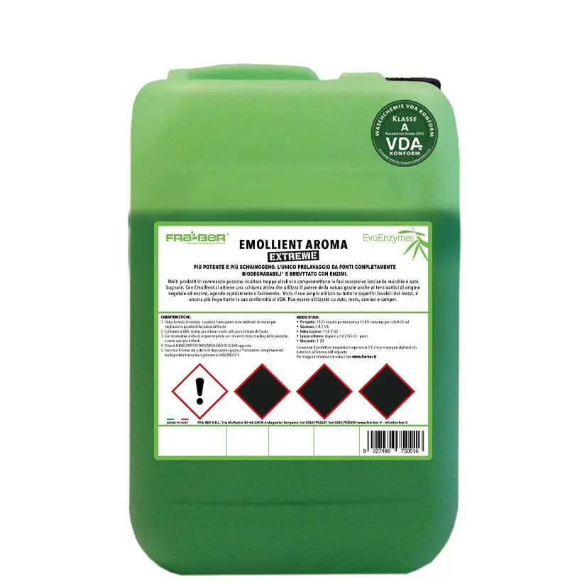 FRA-BER GREEN LINE EMOLLIENT AROMA EXTREME 5kg (koncentrāts) Priekšmazgāšanas līdzeklis
