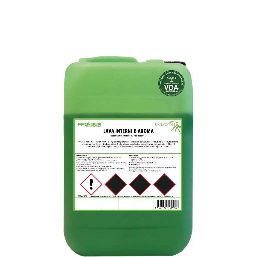 FRA-BER GREEN LINE LAVA INTERNI B AROMA 5kg (koncentrāts) Universāls tīrīšanas līdzeklis