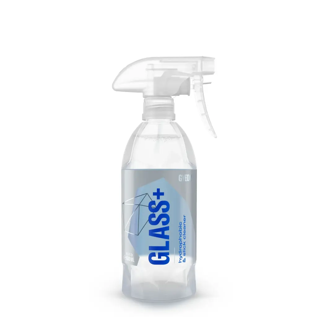 GYEON Q²M Glass+ 500ml Stiklu tīrīšanas līdzeklis ar hidrofobu efektu