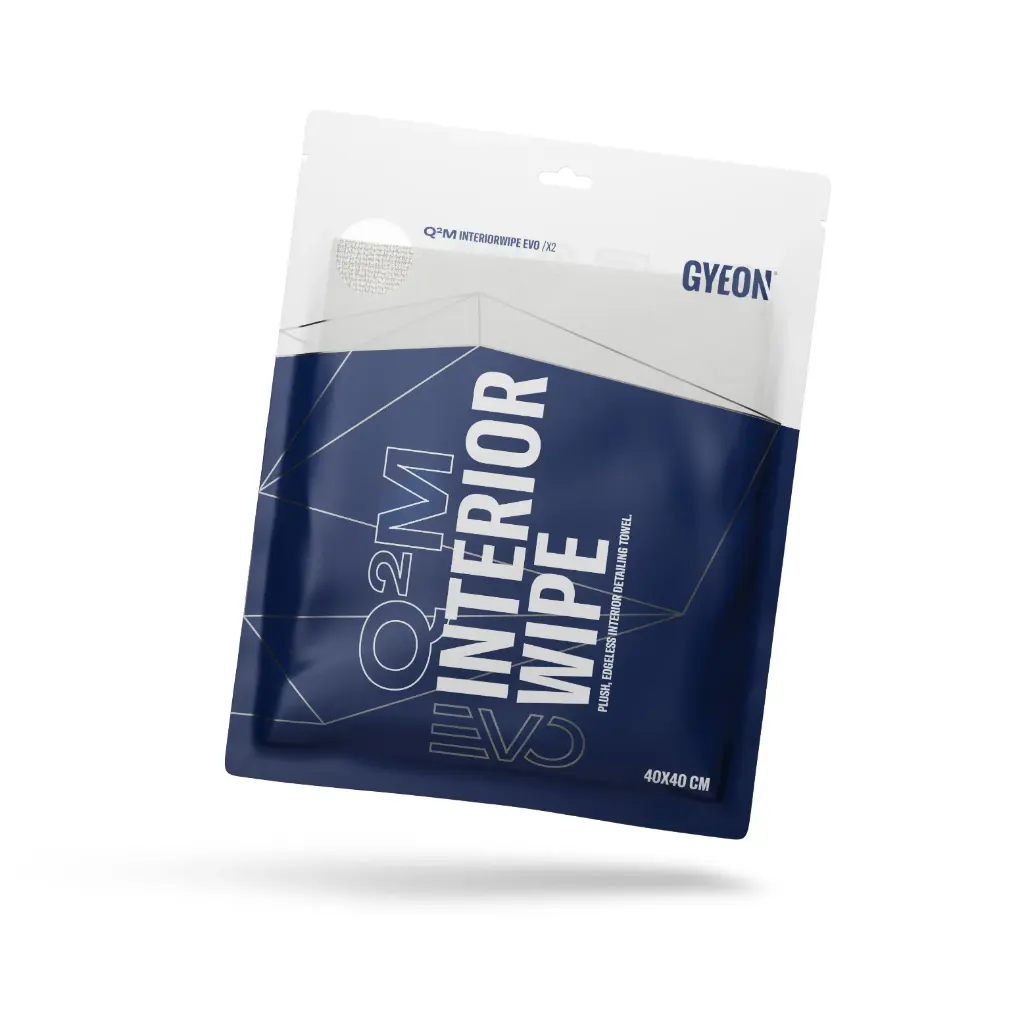 GYEON Q²M InteriorWipe EVO 40x40cm 2gab. Mikrošķiedras lupatiņa