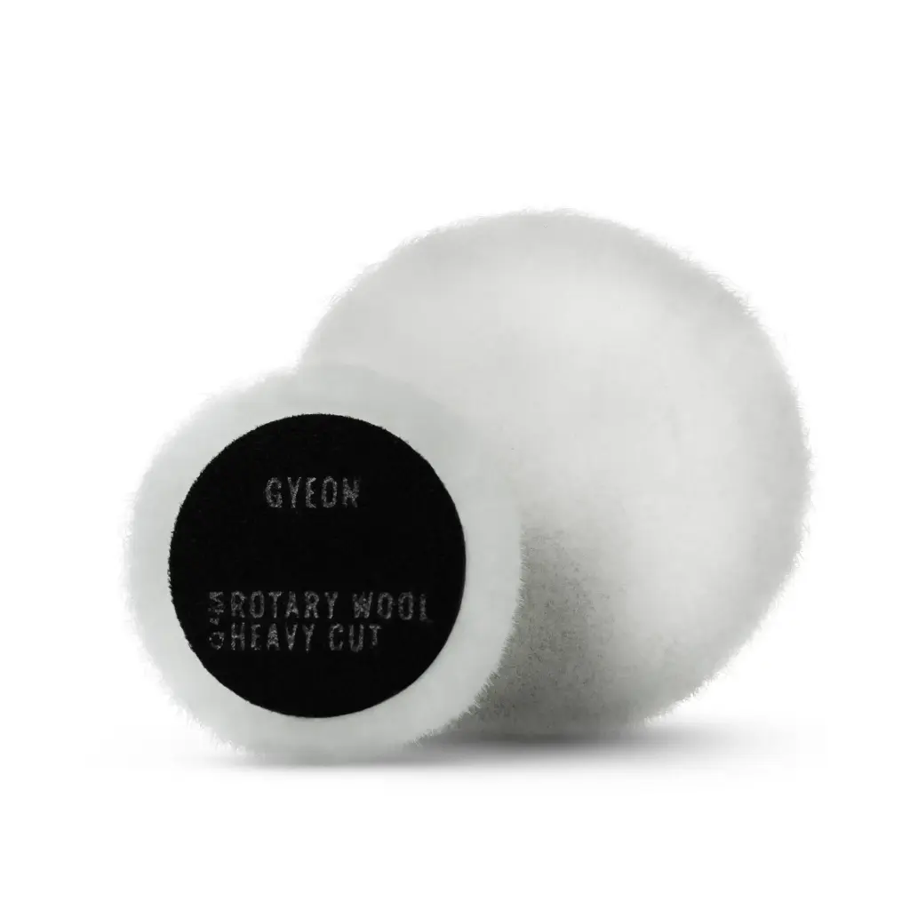 GYEON Q²M Rotary Wool HEAVY CUT 2Pack 80mm Pulēšanas ripa(2gab.)