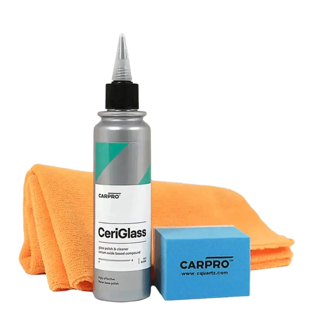 CARPRO CERIGLASS POLISHING KIT 150ml Stikla pulēšanas pasta (komplekts)