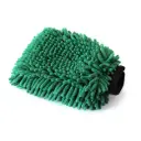 MAXSHINE CHENILLE WASH MITT GREEN Mikrošķiedras mazgāšanas cimds