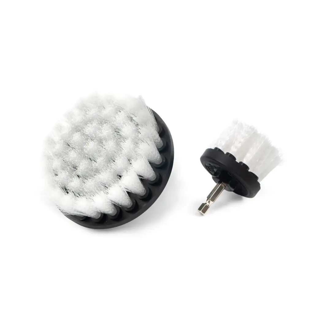 MAXSHINE DRILL UPHOLSTERY BRUSH SET SOFT 100mm & 50mm (Drill Attachment) Birste