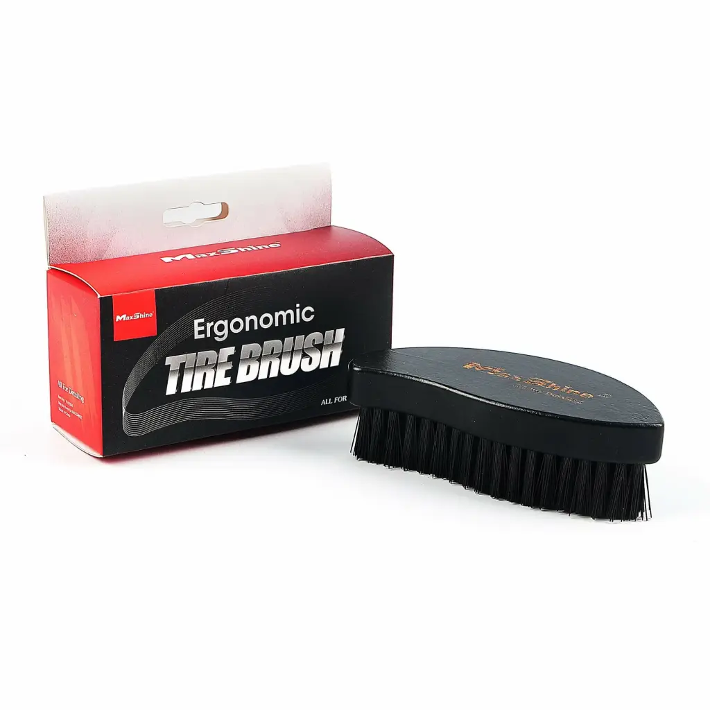 MAXSHINE ERGONOMIC TIRE BRUSH Tīrīšanas birste riepām