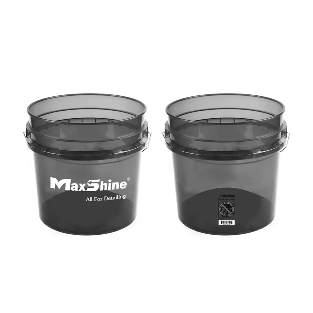MAXSHINE WASH BUCKET GREY 13L