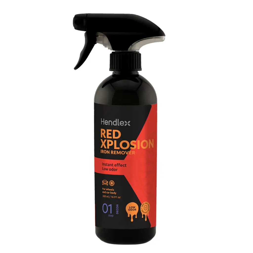 HENDLEX RED XPLOSION Atdzelžotājs/Rūsas daļiņu noņēmējs