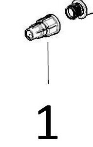 SOLO CLEAN LINE NOZZLE JET EPDM Miglotāja sprausla