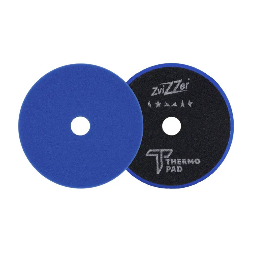 ZVIZZER THERMO ORBITAL PAD MEDIUM BLUE 125mm Pulēšanas ripa