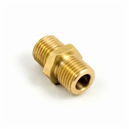 DM NIPPLE BRASS 1/4Mx1/4M