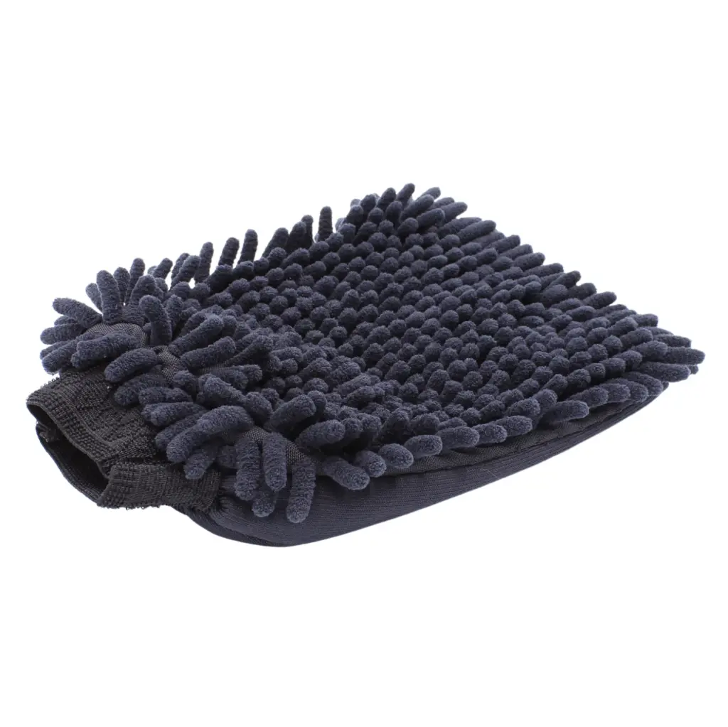 DM WASH-ME MICROFIBER MITT BLACK Mazgāšanas cimds