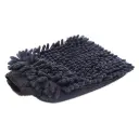 DM WASH-ME MICROFIBER MITT BLACK Mazgāšanas cimds