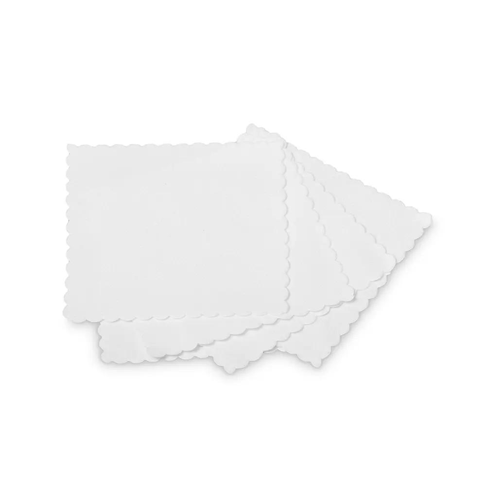 PRO-LABZ SUEDE WHITE 10x10cm 10gab. Keramisko pārklājumu aplikācijas salvete