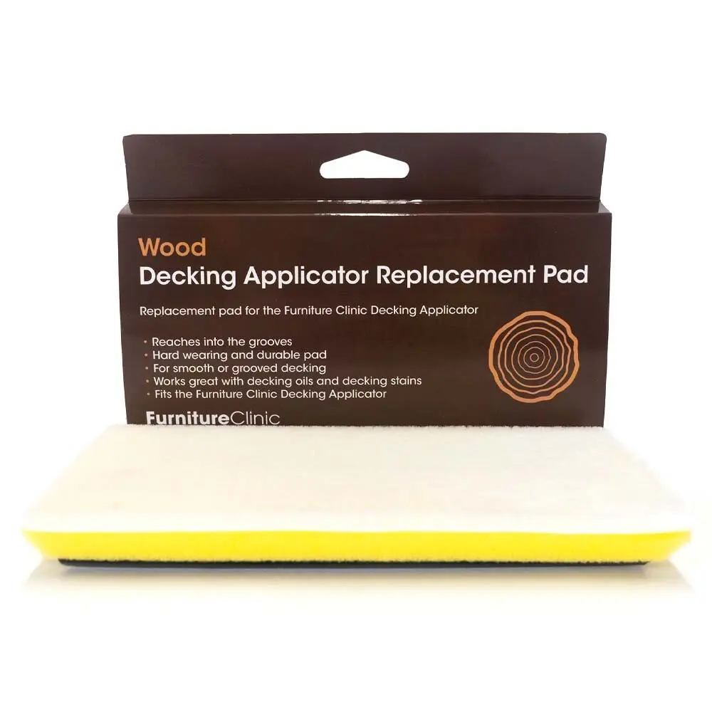 FURNITURE CLINIC DECKING APPLICATOR KIT REPLACEMENT PAD