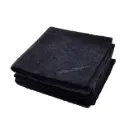 MAXSHINE ALL PURPOSE EDGELESS BLACK 330GSM 40x40cm 5gab. Mikrošķiedras lupatiņa