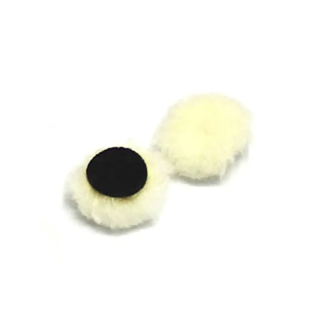 MAXSHINE MINI WOOL CUTTING PAD 25mm 10gab. Vilnas pulēšanas ripu komplekts