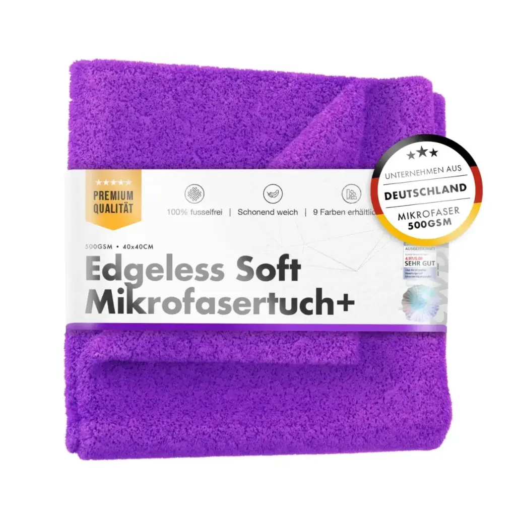 CHEMICALWORKZ EDGLESS SOFT TOUCH TOWEL 500GSM 40x40cm Mikrošķiedras lupatiņa