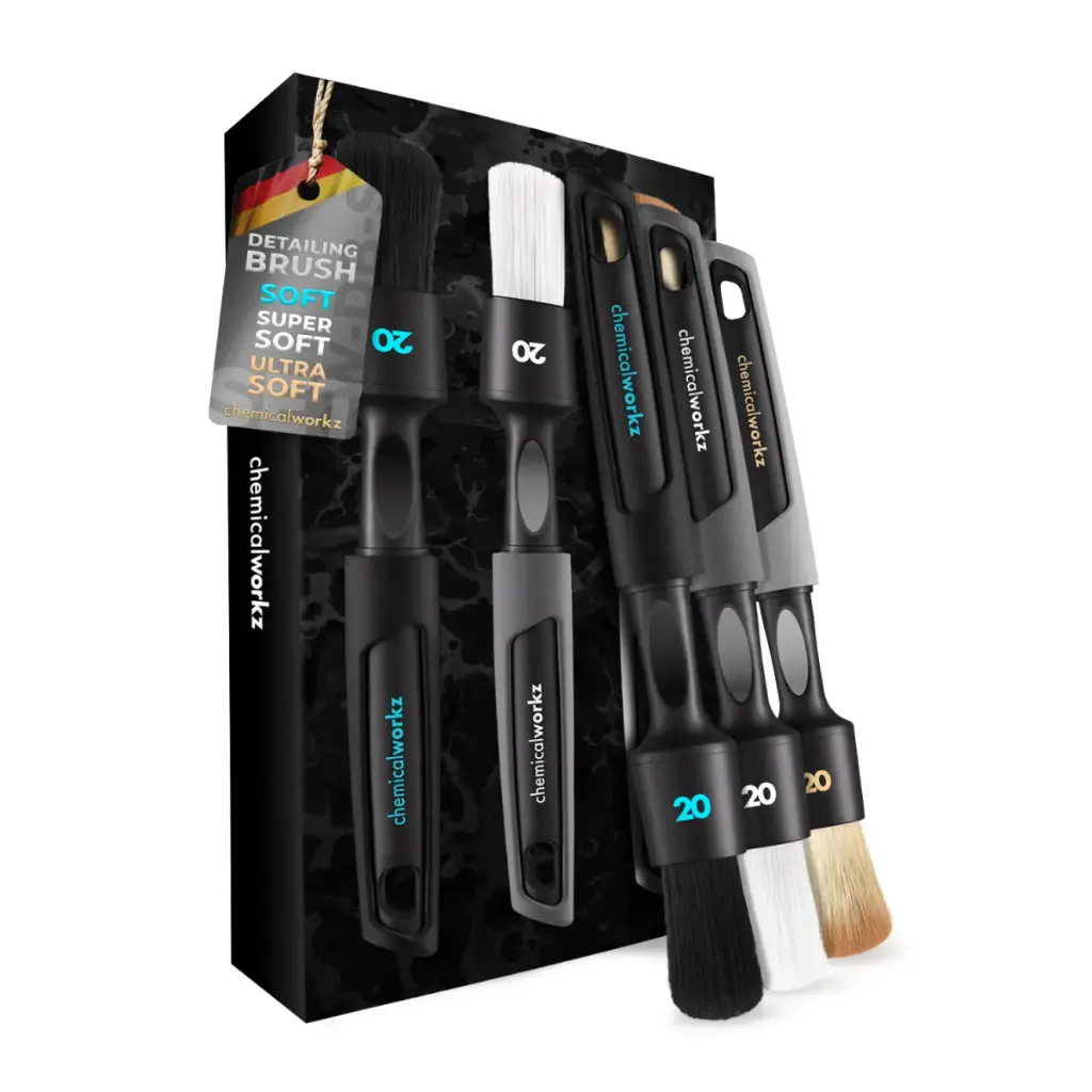 CHEMICALWORKZ DETAILING BRUSH SET 20mm Otu komplekts