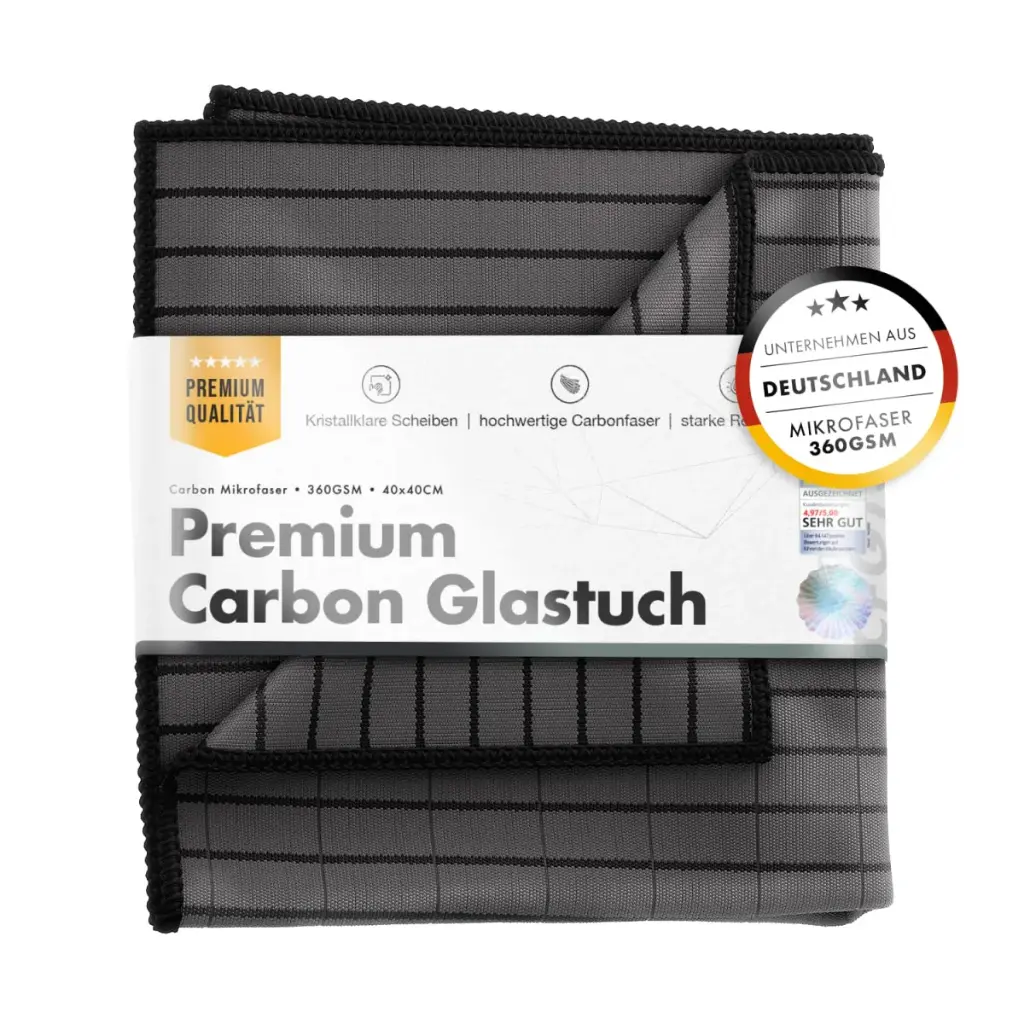 CHEMICALWORKZ CARBON FIBER GLASS TOWEL 360GSM 40x40cm Mikrošķiedras dvielis