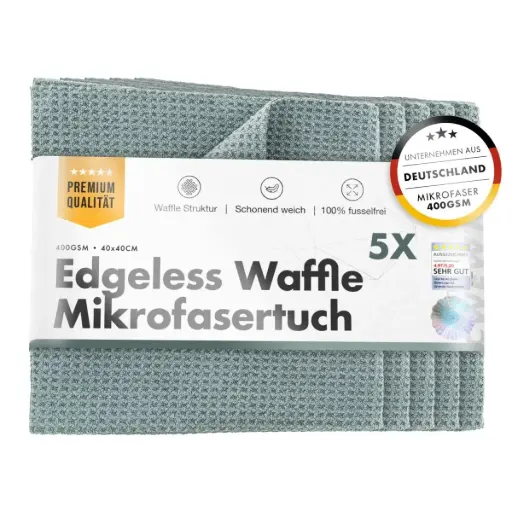 CHEMICALWORKZ EDGLESS WAFFLE TOWEL 400GSM 40x40cm (5 pcs)