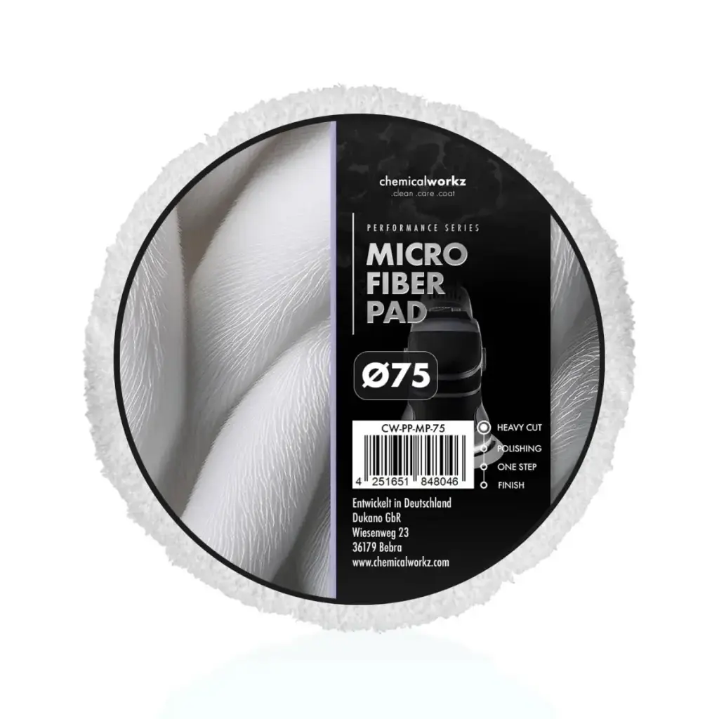 CHEMICALWORKZ MICROFIBER PERFORMANCE PAD Mikroškiedras pulēšanas ripa
