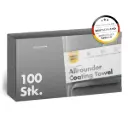 CHEMICALWORKZ ALLROUNDER COATING TOWEL GREY 250GSM 40x40cm Mikroškiedras dvielis