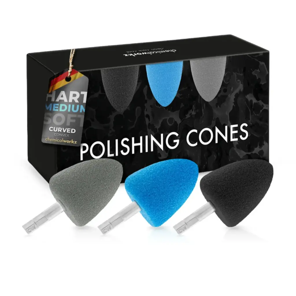 CHEMICALWORKZ POLISHING CONE CONVEX 3pcs