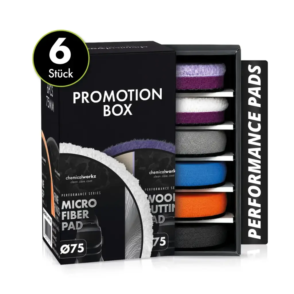 CHEMICALWORKZ PERFORMANCE PADS PROMOTION BOX 6pcs 75mm