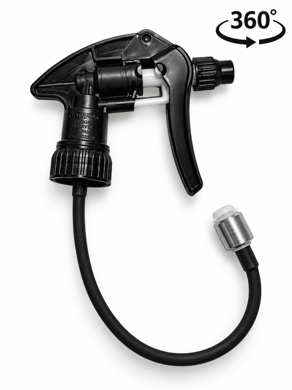 CANYON SPRAYER 3AN 360 SOLVENT BLACK Smidzinātājs Šķīdinātājiem